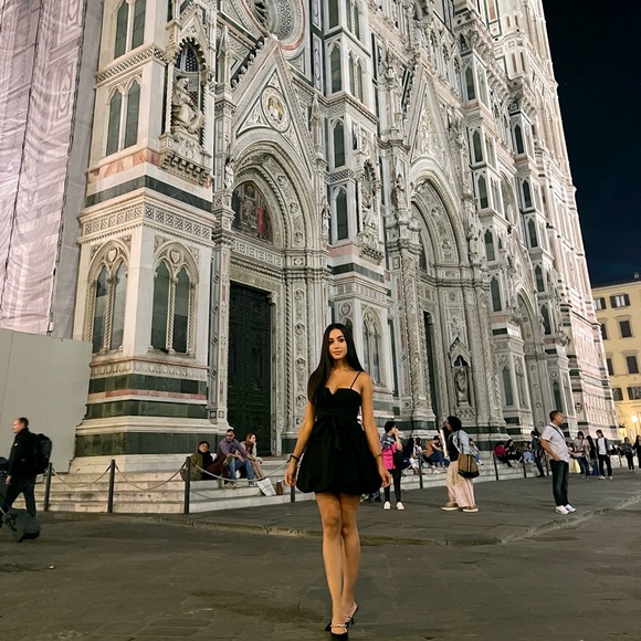 Zara voluminous mini dress - Picture 6 of 7